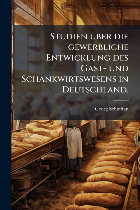 Studien über die gewerbliche Entwicklung des Gast- und Schankwirtswesens in Deutschland.