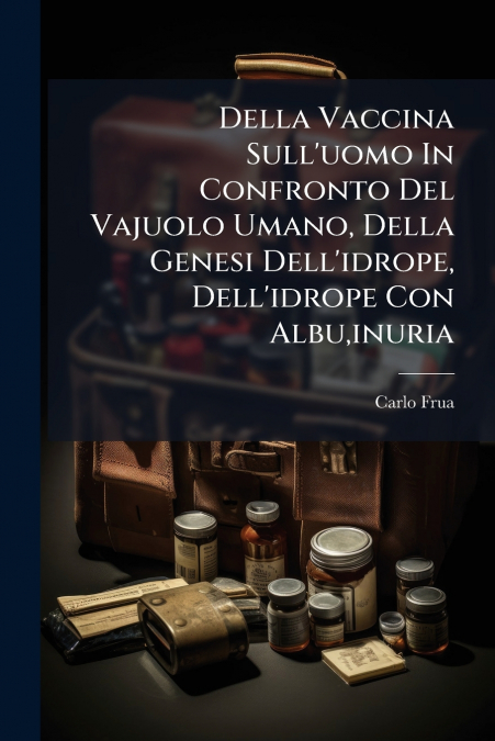 Della Vaccina Sull’uomo In Confronto Del Vajuolo Umano, Della Genesi Dell’idrope, Dell’idrope Con Albu,inuria