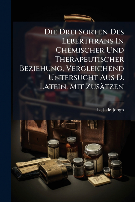 Die Drei Sorten Des Leberthrans In Chemischer Und Therapeutischer Beziehung, Vergleichend Untersucht Aus D. Latein. Mit Zusätzen