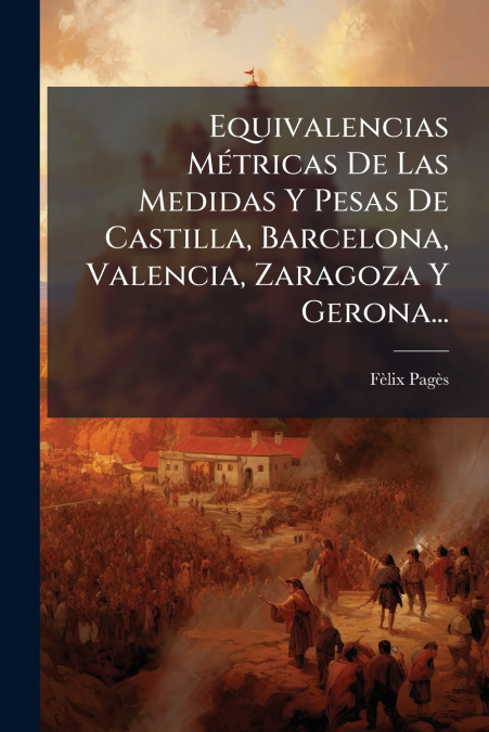 Equivalencias Métricas De Las Medidas Y Pesas De Castilla, Barcelona, Valencia, Zaragoza Y Gerona...