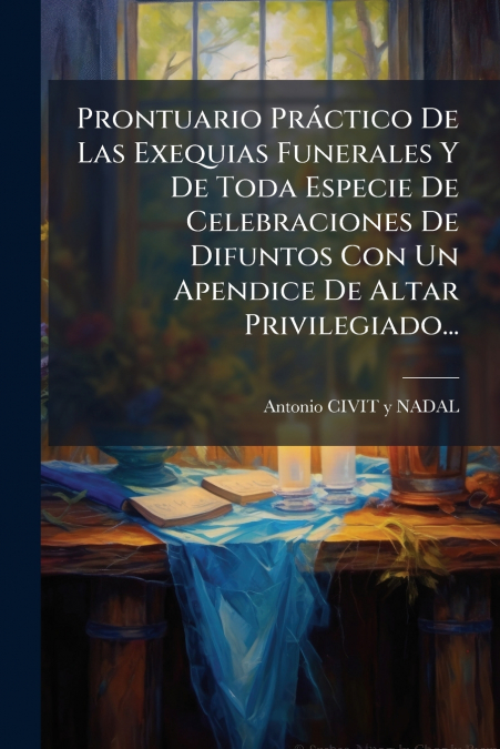 Prontuario Práctico De Las Exequias Funerales Y De Toda Especie De Celebraciones De Difuntos Con Un Apendice De Altar Privilegiado...