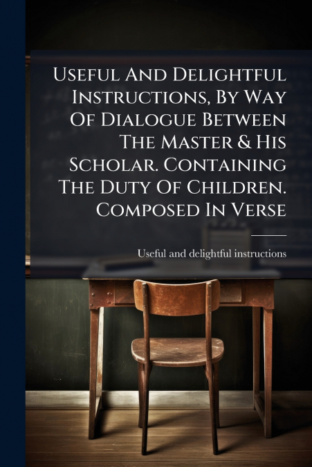 Useful And Delightful Instructions, By Way Of Dialogue Between The Master & His Scholar. Containing The Duty Of Children. Composed In Verse