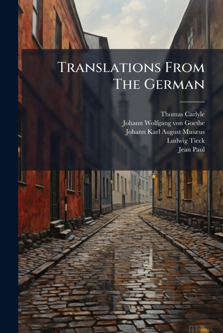 Translations From The German