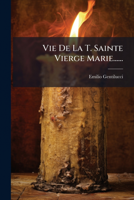 Vie De La T. Sainte Vierge Marie......