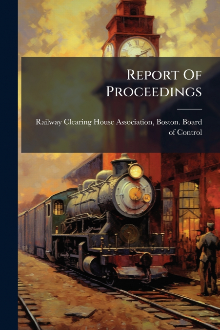 Report Of Proceedings