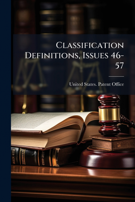 Classification Definitions, Issues 46-57