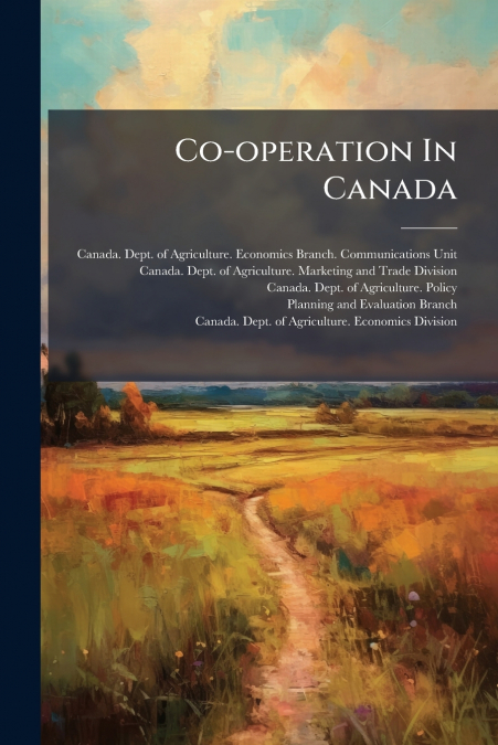 Co-operation In Canada