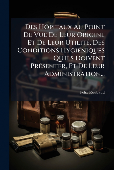 Des Hôpitaux Au Point De Vue De Leur Origine Et De Leur Utilité, Des Conditions Hygiéniques Qu’ils Doivent Présenter, Et De Leur Administration...