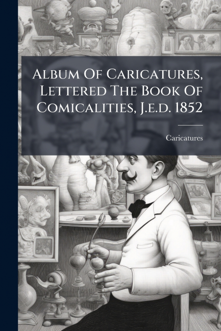 Album Of Caricatures, Lettered The Book Of Comicalities, J.e.d. 1852