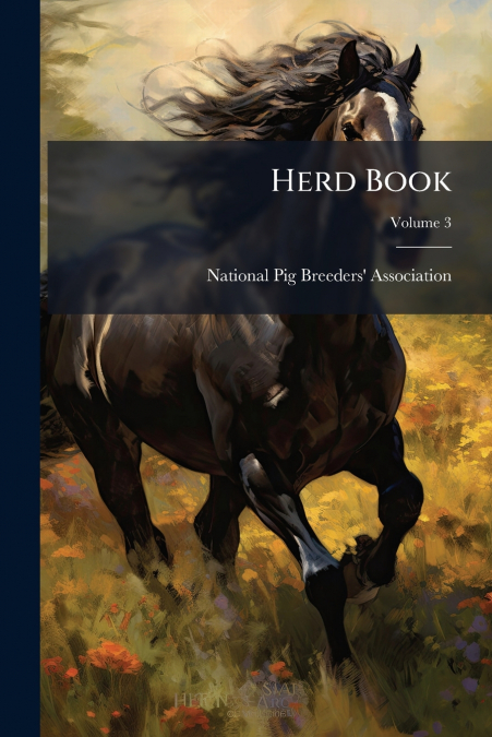 Herd Book; Volume 3