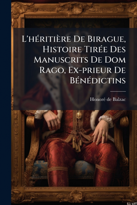L’héritière De Birague, Histoire Tirée Des Manuscrits De Dom Rago, Ex-prieur De Bénédictins