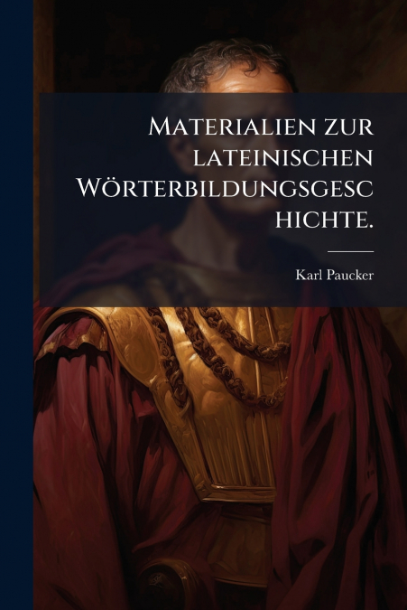 Materialien zur lateinischen Wörterbildungsgeschichte.