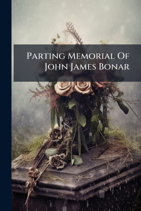 Parting Memorial Of John James Bonar
