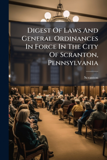 Digest Of Laws And General Ordinances In Force In The City Of Scranton, Pennsylvania
