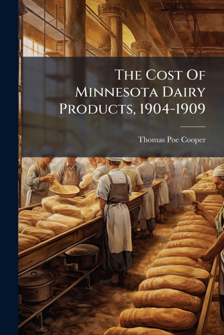 The Cost Of Minnesota Dairy Products, 1904-1909