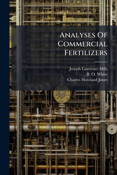 Analyses Of Commercial Fertilizers