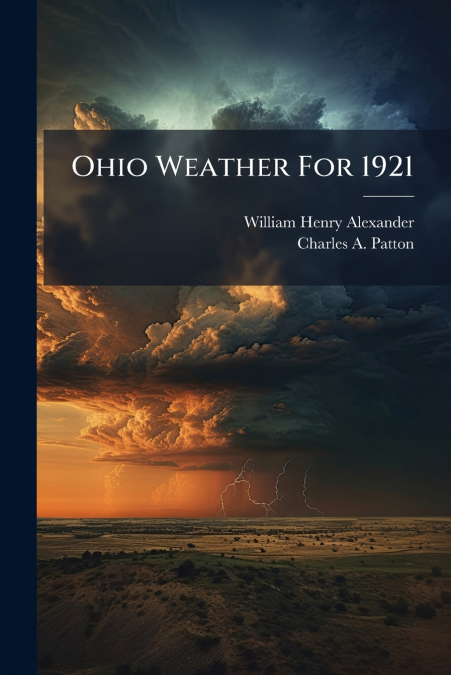 Ohio Weather For 1921