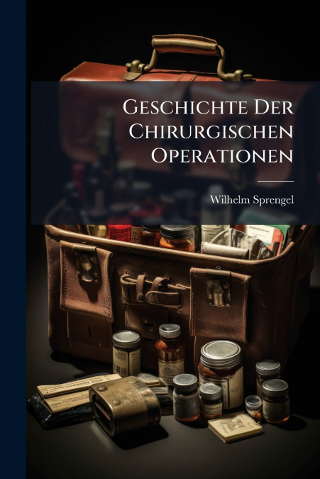 Geschichte Der Chirurgischen Operationen