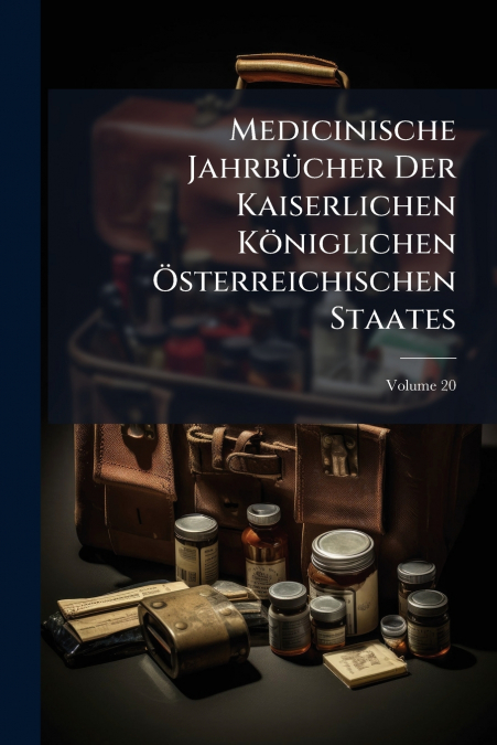 Medicinische Jahrbücher Der Kaiserlichen Königlichen Österreichischen Staates; Volume 20