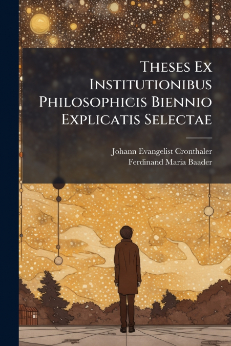 Theses Ex Institutionibus Philosophicis Biennio Explicatis Selectae