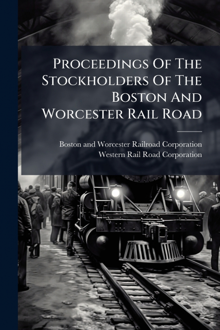 Proceedings Of The Stockholders Of The Boston And Worcester Rail Road