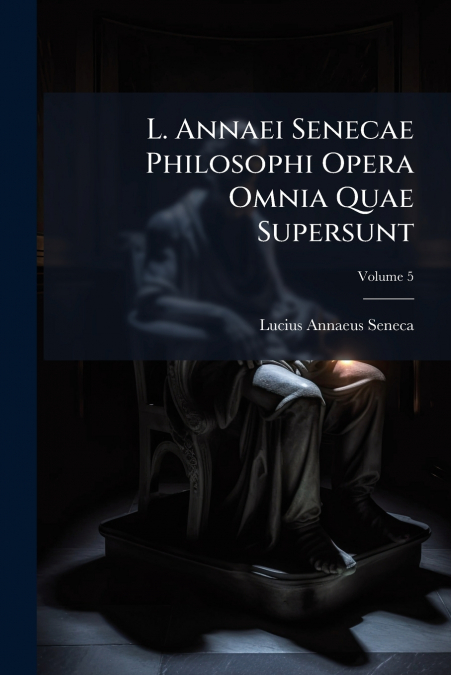 L. Annaei Senecae Philosophi Opera Omnia Quae Supersunt; Volume 5