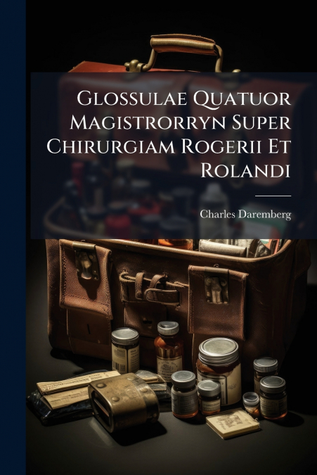 Glossulae Quatuor Magistrorryn Super Chirurgiam Rogerii Et Rolandi