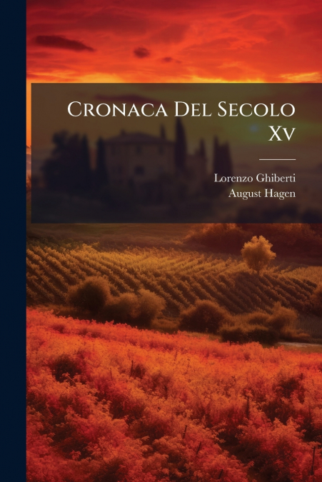 Cronaca Del Secolo Xv
