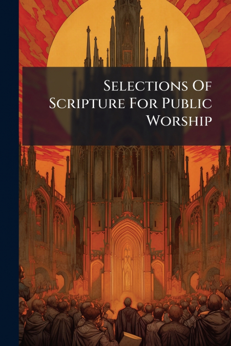 Selections Of Scripture For Public Worship