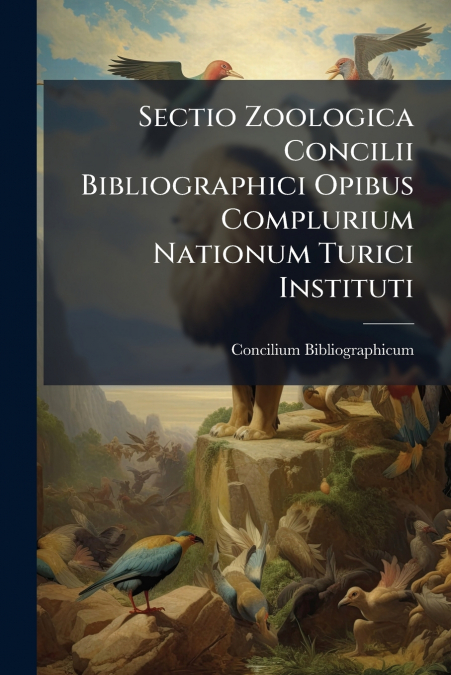Sectio Zoologica Concilii Bibliographici Opibus Complurium Nationum Turici Instituti