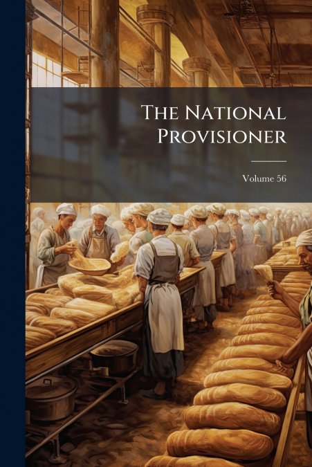 The National Provisioner; Volume 56