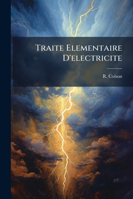 Traite Elementaire D’electricite
