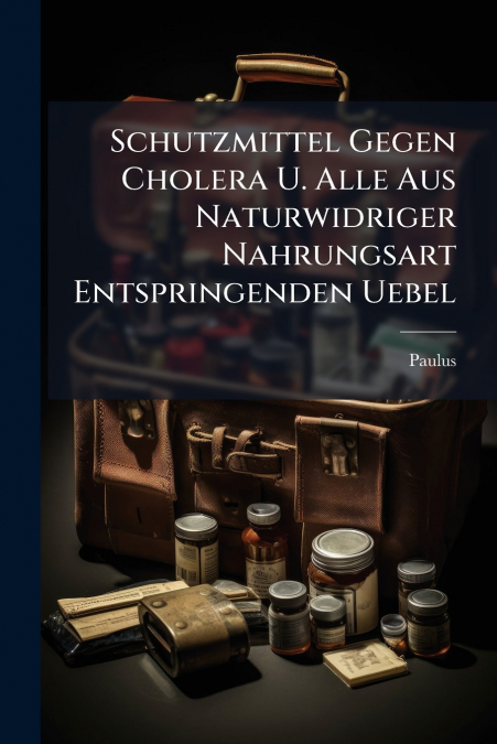 Schutzmittel Gegen Cholera U. Alle Aus Naturwidriger Nahrungsart Entspringenden Uebel