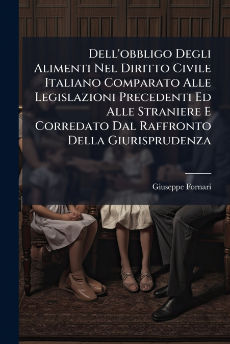 Dell’obbligo Degli Alimenti Nel Diritto Civile Italiano Comparato Alle Legislazioni Precedenti Ed Alle Straniere E Corredato Dal Raffronto Della Giurisprudenza