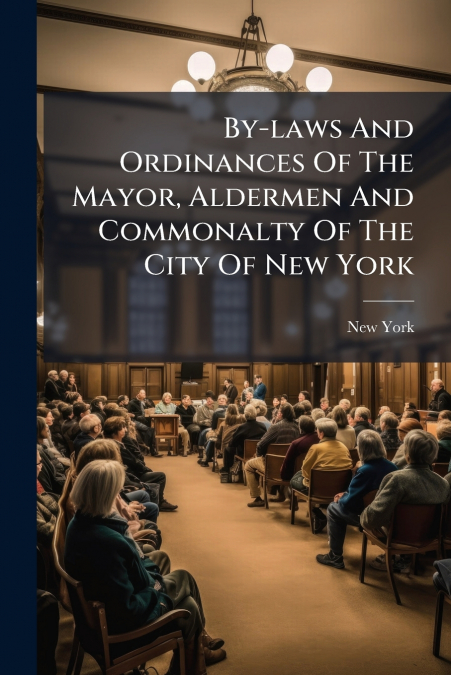 By-laws And Ordinances Of The Mayor, Aldermen And Commonalty Of The City Of New York