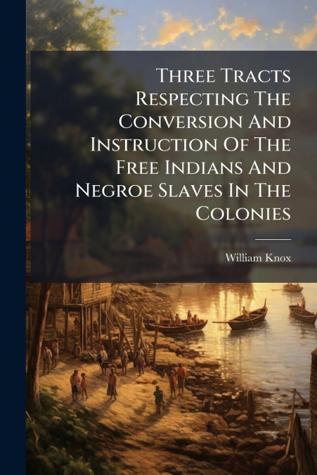 Three Tracts Respecting The Conversion And Instruction Of The Free Indians And Negroe Slaves In The Colonies