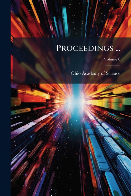 Proceedings ...; Volume 6