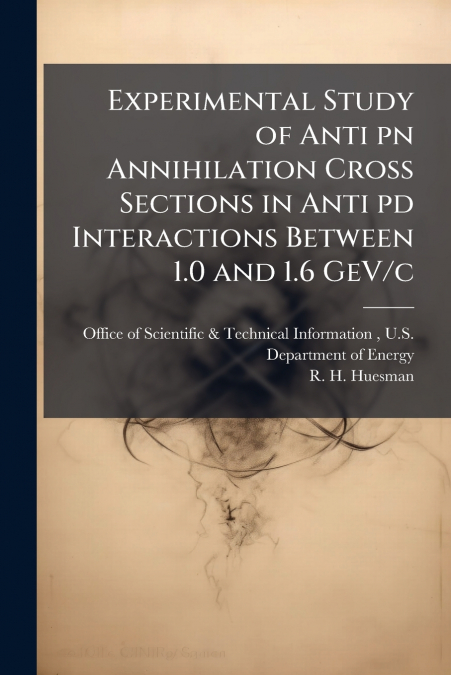 Experimental Study of Anti pn Annihilation Cross Sections in Anti pd Interactions Between 1.0 and 1.6 GeV/c