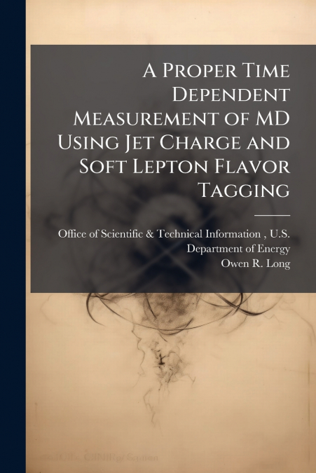 A Proper Time Dependent Measurement of MD Using Jet Charge and Soft Lepton Flavor Tagging