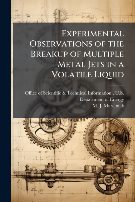 Experimental Observations of the Breakup of Multiple Metal Jets in a Volatile Liquid