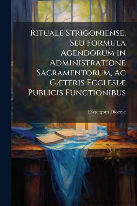 Rituale Strigoniense, Seu Formula Agendorum in Administratione Sacramentorum, Ac Cæteris Ecclesiæ Publicis Functionibus