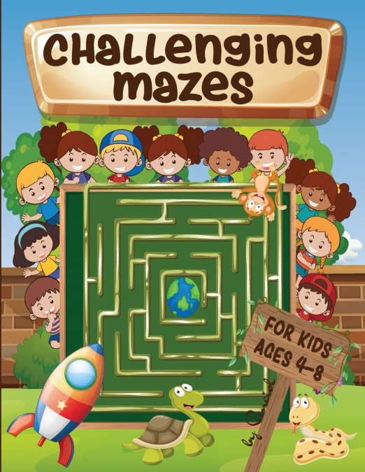 Challenging mazes for kids ages 4-8