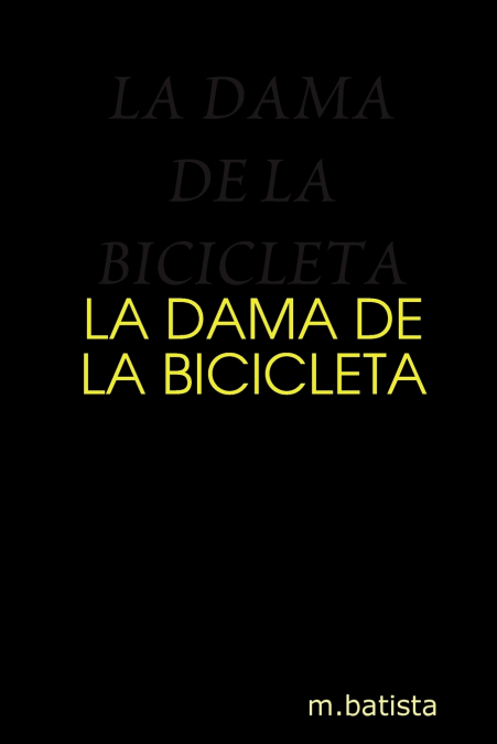 LA DAMA DE LA BICICLETA