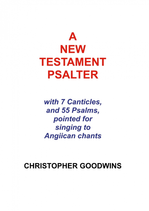 A NEW TESTAMENT PSALTER