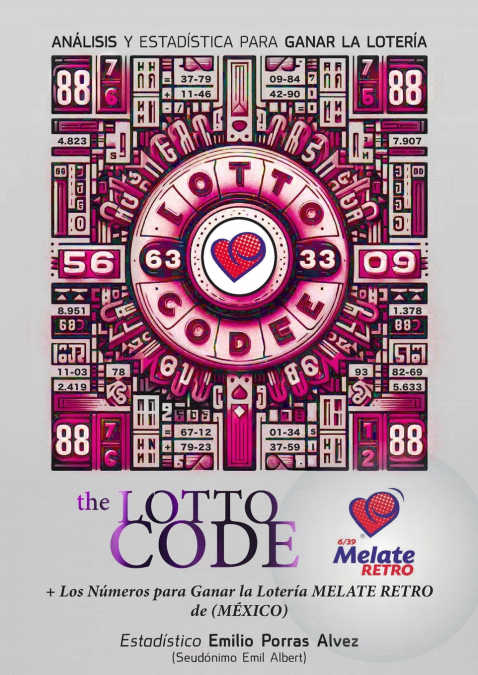 The Lotto Code, Análisis y Estadística para Ganar la Lotería + Los Números para Ganar la Lotería MELATE RETRO de (MÉXICO)