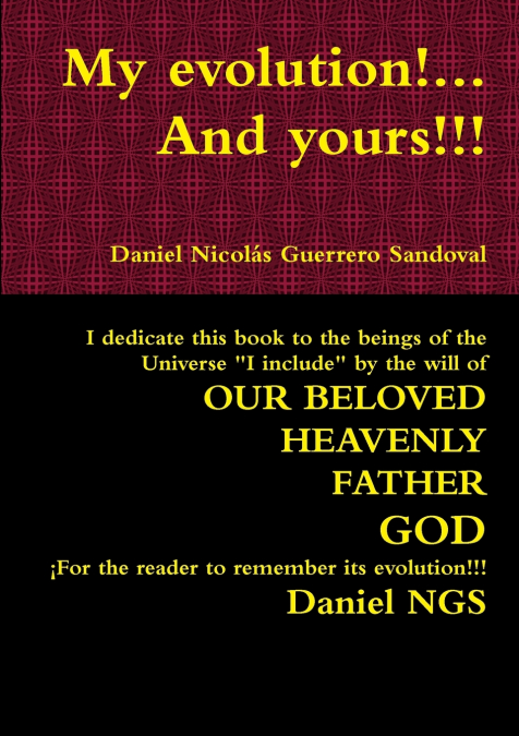 My evolution!... And yours!!!