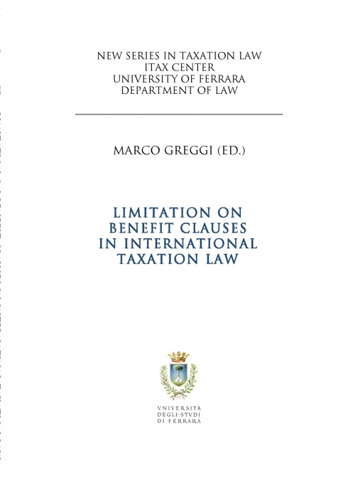 Limitation on Benefit Clauses in International Taxation Law