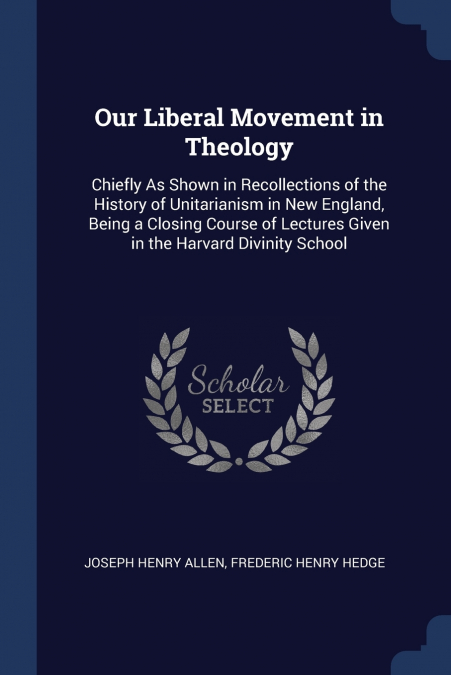 Our Liberal Movement in Theology