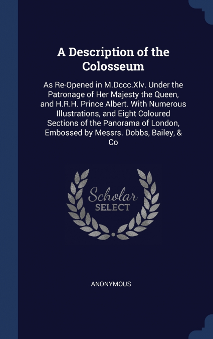 A Description of the Colosseum