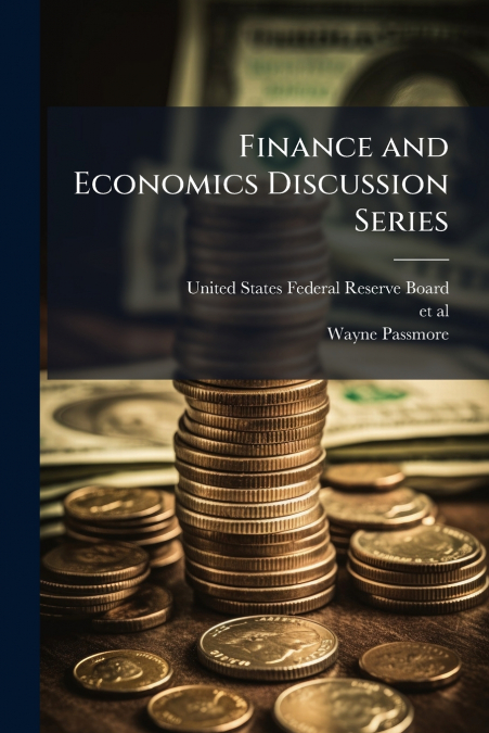 Finance and Economics Discussion Series